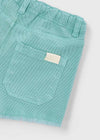 Conjunto de Shorts con Blusa   M/C crudo/Lago Niña Mayoral M3002