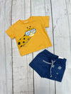 Conjunto Playera M/C Lenticular Con Bermuda Oceano Bebe Niño Mayoral M1009