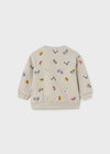 Conjunto Pants Sudadera Estampado Piedra Bebe Niño Mayoral M2431