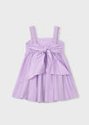 Vestido Tirantes Lila Niña Mayoral M3926