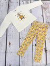 Conjunto Blusa M/L Con Legins Mac-Mostaz Mayoral M4009