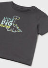 Conjunto Playera M/C Mix Gris Con Bermuda Estampado Bebe Niño Mayoral M1062