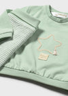 Conjunto Mameluco 2 Piezas Verde Bebe Unisex Mayoral M1599