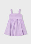 Vestido Tirantes Lila Niña Mayoral M3926