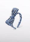 Diadema Tweed Lazada Azul Abelylula M5973 ABEL Y LULA