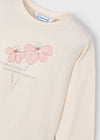 Conjunto Falda Con Blusa         M/L Hueso Niña Mayoral M178 M4904