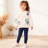 Conjunto Sudadera Con Leggins para Niña Azul Mayoral M4726