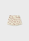Conjunto Short Con Blusa Rayas Blush Bebe Niña Mayoral M1089