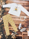 Conjunto Blusa M/L Con Legins Mac-Mostaz Mayoral M4009