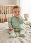 Conjunto Mameluco 2 Piezas Verde Bebe Unisex Mayoral M1599