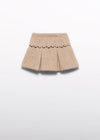 Conjunto Chaqueta Con Falda Latte Niña Abel Y Lula M5810