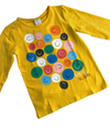 Conjunto Leggins Blusa M/L Algodón Smaile Colores Niña Boboli M97011