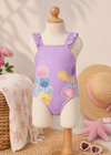 Traje Baño Grafica Lila Bebe Niña Mayoralt6M M1755