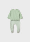 Conjunto Mameluco 2 Piezas Verde Bebe Unisex Mayoral M1599