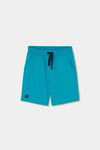 Conjunto Playera M/C Con Short De Algodon Azul De Niño -Bci Boboli M543125 / M543125