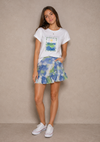 Conjunto Falda Blusa M/C Grafica Blanco Junior Niña Mayoral M6013