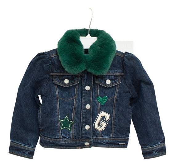 Peluche Chamarra De Mezclilla Para Bebe CHAMARRA DE MEZCLILLA