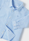 Camisa M/L Lino Celeste Bebe Niño  Mayoral M117 MAYORAL