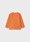 Playera  M/L "Van" Naranja Bebe Niño  Mayoral M2008 MAYORAL