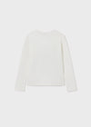 Blusa M/L Moda Beige-Mostaza Niña Junior Mayoral M7025 MAYORAL