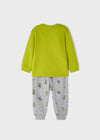 Pijama Con Bolsa Verde/Gris Ecofriends Bebe Niño Mayoral M2715 MAYORAL