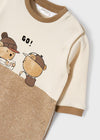 Set 2 Mamelucos Algodon Camel Bebe Niño Mayoral M2633 MAYORAL