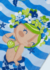 Toalla Estampado Sirena Azul Mayoral M10503 MAYORAL
