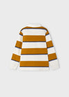 Polo M/L Rayas Naranja Niño Mayoral M4102 MAYORAL