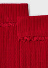 Calceta Española Rojo Niña Mayoral M10577 MAYORAL