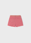 Short  Colorete Con Cinturon Cotton  Junior Niña Mayoral M275 MAYORAL
