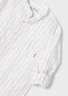 Conjunto Vestir Bermuda Camisa M/L Cuello Mao Camel Niño Mayoral M3281 MAYORAL