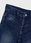 Pantalon Slim Soft Mezclilla Oscuro Niño Mayoral M3546 MAYORAL