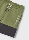 Pants Bermuda Pantalon Color Verde Niño Mayoral M3869 MAYORAL